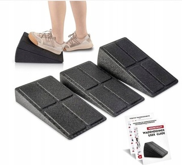 3 наклонных доски для приседаний на растяжку