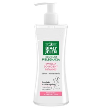 Biały Jeleń emulsja do HIGIENY INTYMNEJ z jaśminem i macierzanką 265 ml