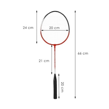 НАБОР ДЛЯ БАДМИНТОНА 9в1 БАДМИНТОННЫЕ БАЛЕТКИ РАКЕТКИ СТАВНИ ЧЕХОЛ ДЛЯ БАДМИНТОНА