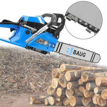 БЕНЗИНОВАЯ ПИЛА ЦЕПНАЯ ПИЛА 5,2 л.с. 58 см3 МОЩНАЯ + ЦЕПЬ 3x МАСЛО STIHL