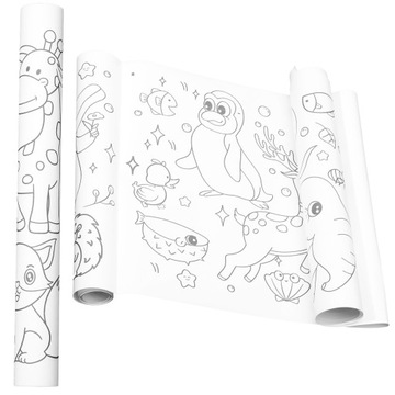 2 ROLKI PAPIERÓW ROLKOWYCH DO GRAFFITI PAPIER RYSUNKOWY