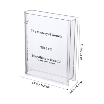 ПЛАСТИКОВЫЕ ВАЗЫ, ВАЗА-КНИГА