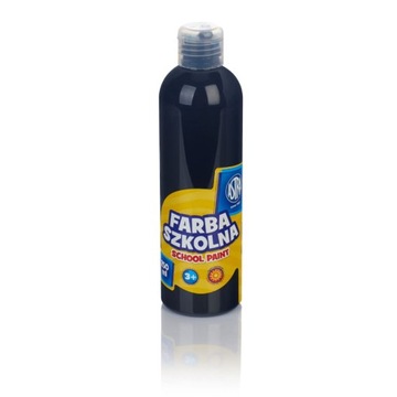 Farba szkolna 250 ml - czarna