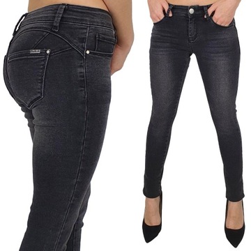 Женские джинсы брюки толчки Hipsters - черный