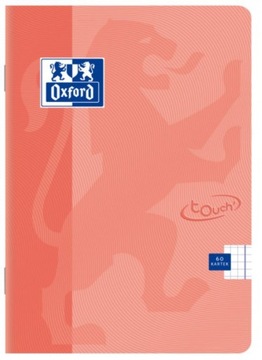 ZESZYT A5 60K.OXFORD TOUCH PASTEL KORALOWY 5szt.