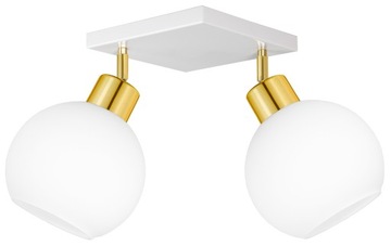 LAMPA WISZĄCA SUFITOWA ŻYRANDOL SZKLANA KULE LED