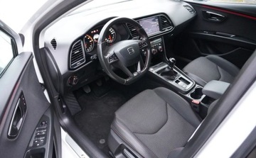 Seat Leon III Hatchback Facelifting 1.5 EcoTSI 130KM 2019 Seat Leon Bezwypadkowy Serwisowany 1-Wlasciciel FR Navi Led Asystenci Piek, zdjęcie 6