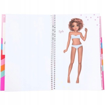 Kolorowanka Dress Me Up BIG Top Model 12433A