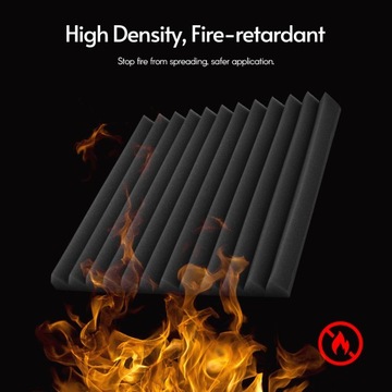 12 шт./упак. Студийные пены Звукоизоляционная пена