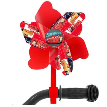 WIATRACZEK NA KIEROWNICEĘ HULAJNOGI, ROWER ROWEROWY AUTA McQueen