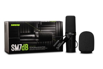 Shure SM7dB — Динамический вокальный микрофон с предусилителем
