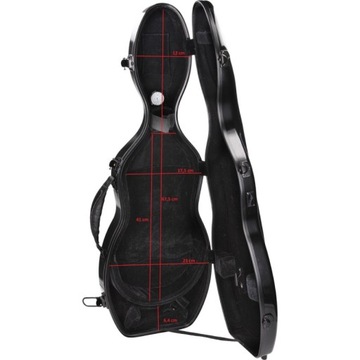 Футляр для скрипки из стекловолокна UltraLight 4/4 M-case Розовый АКЦИЯ!!