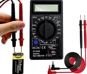 ИЗМЕРИТЕЛЬ ТОКА ЦИФРОВОЙ МУЛЬТИМЕТР С ЖК-дисплеем