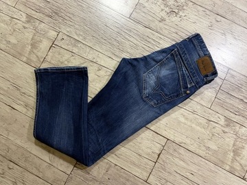 PEPE JEANS Spodnie Męskie Jeans IDEAŁ stretch W33 L34 pas 90 cm