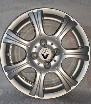 4× DISK HLINÍK ALUTEC RENAULT MEGANE 2 II 6,5JX15 H2 ET35 KBA47192 6.5" X 15" 4X100 ET 42