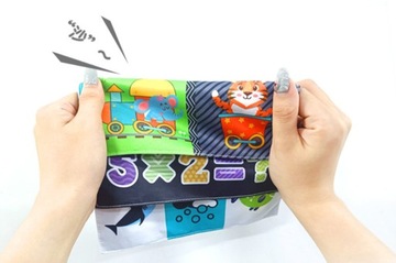 СОРТЕР С САЛФЕТКАМИ ПЛЮШЕВЫЕ ЖИВОТНЫЕ MONTESSORI SENSORY