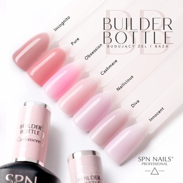 Базовый и наращивающий гель 2in1 Builder Bottle Innocent 10мл SPN Nails