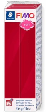 Staedtler Fimo Soft MASA PLASTYCZNA 454g karminowy 8021-26