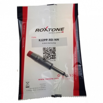 Roxtone RJ2PP-RD-NN Штекер Jack 6,3 мм моно