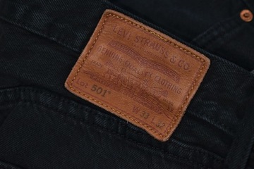 Levi's 501 Męskie Spodnie Jeansowe 33/32