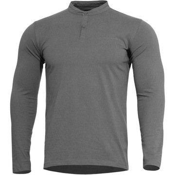 Koszulka z długim rękawem Pentagon Romeo Henley 2.0 D/R - Szara 3XL