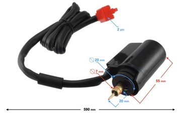 NOWY Elektro ssanie do skutera 4T BARTON ROMET JUNAK ZUMICO FLEX KINGWAY
