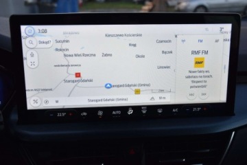 Ford Focus IV Kombi Facelifting 1.0 EcoBoost MHEV 155KM 2022 Ford Focus ActiveAsystentyElektryczna KlapaLED MatrycoweKlimatronicTempomat, zdjęcie 17