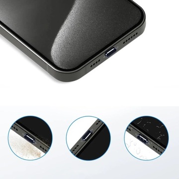 Zaślepka do iPhone 15 16 USB-C Zatyczka Aluminiowa Ochronna Przeciw Kurzowi