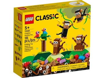 LEGO Classic 11031 Kreatywna Małpia Zabawa 5+