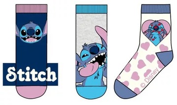 Lilo i Stitch skarpetki 3 pak 23/26