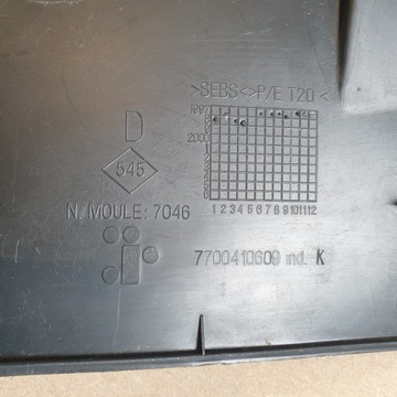 ОКОННАЯ КРЫШКА RENAULT CLIO 2 II 770041060