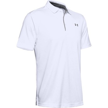 Koszulka Polo męska Under Armour Tech 1290140 Biała r. L