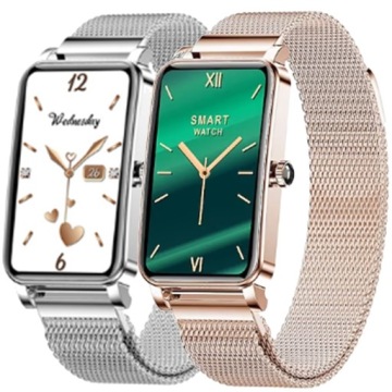 SMARTWATCH SMARTBAND ЖЕНСКИЕ СМАРТ-ЧАСЫ PL ПОЛЬСКОЕ МЕНЮ СПОРТ ЭКГ