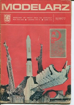 Modelarz 11/1977 sam szkolny UT-1, mot. M-600,Aust