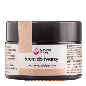 Krem Do Twarzy Codzienna Pielęgnacja 30 ml Alchemia Natury