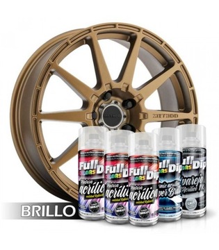 FullDip Zestaw do renowacji felg Bronze Pearl