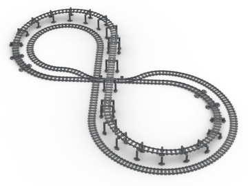 Набор INFINITY LOOP для L*go 60197,60198,60205 и т. д.