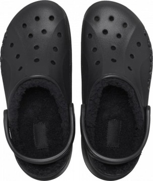 Damskie Ocieplane Buty Chodaki Platforma Crocs Baya Lined Women Clog 38-39