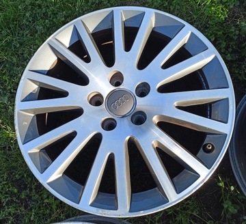 4× DISK HLINÍK AUDI OE 7.5" X 17" 5X112 ET 56