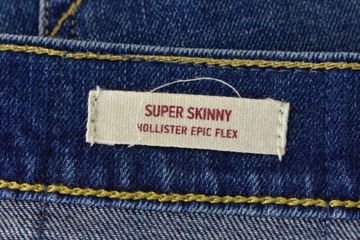 HOLLISTER SUPER SKINNY SPODNIE RURKI JEANS w36 L34