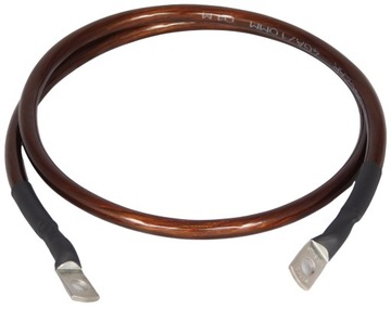 KABEL PRZEWÓD DO ŁĄCZENIA AKUMULATORÓW ELASTYCZNY LgY 25 mm2 4GA OFC 1,5m