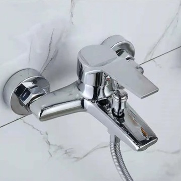 НАСТЕННЫЙ Смеситель для ванны и душа, смеситель для ванны и душа, ХРОМНЫЙ НАБОР