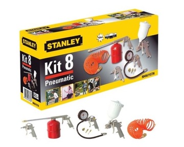 ZESTAW AKCESORII PNEUMATYCZNYCH 8 SZT STANLEY