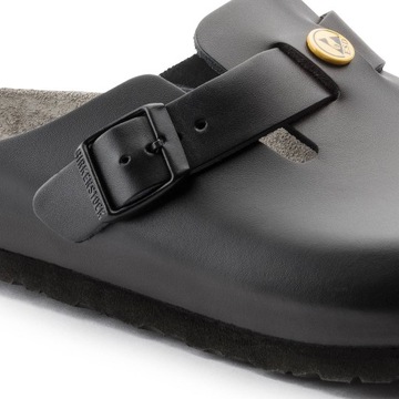 Buty damskie chodaki robocze Birkenstock Boston SKÓRZANE KLAPKI SZPITALNE