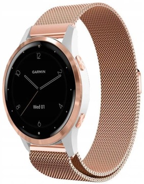 PASEK BRANSOLETA DO ZEGARKA GARMIN VIVOACTIVE 4S / VENU 2S | SZEROKOŚĆ 18MM