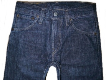 SPODNIE JEANS LEVI'S 507 DENIM W26/L30- W68/L95 QUALITY COMFORT REGULAR FIT