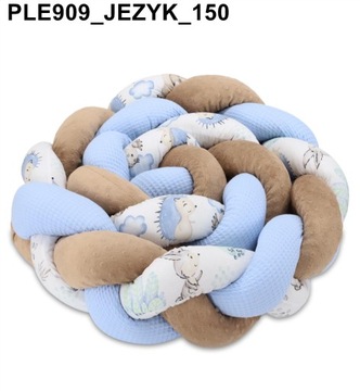 Плетеный чехол для кровати 150 см, PLAINED LUX