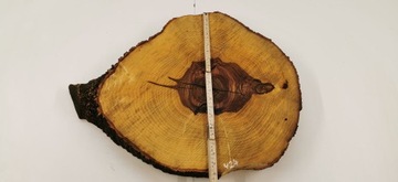 Столешница журнального столика Ash Slice 57x50 см