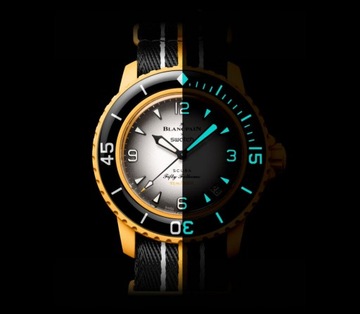 Blancpain x Swatch Scuba Fifty Fathoms Pacific Ocean