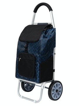 Троллейная тележка на покупках на больших колесах с сумкой с 20 -х годом Lumi